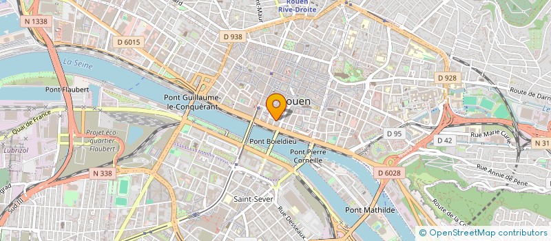 localisation de l'entreprise EXANOVA76 à ROUEN