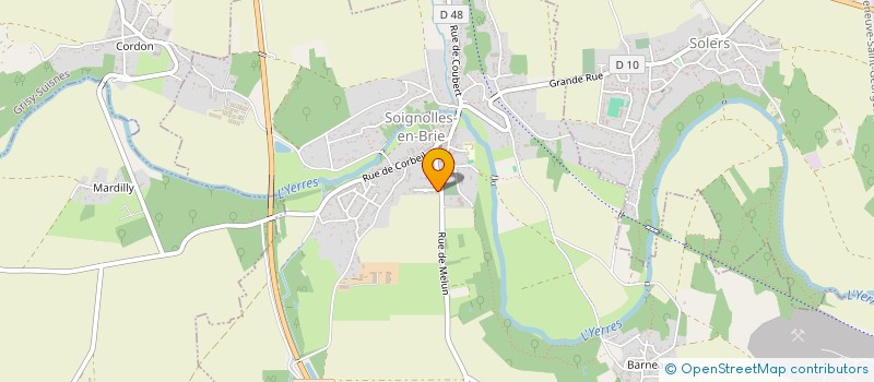 localisation de l'entreprise EXAPLAN  SOIGNOLLES-EN-BRIE