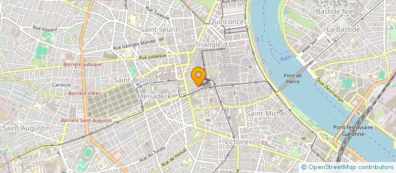 localisation de l'entreprise EXAPOLE  BORDEAUX