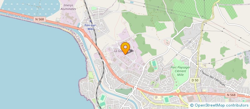 localisation de l'entreprise EXAS  PORT-DE-BOUC