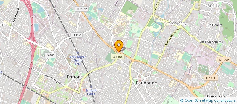 localisation de l'entreprise EXAUCE à EAUBONNE