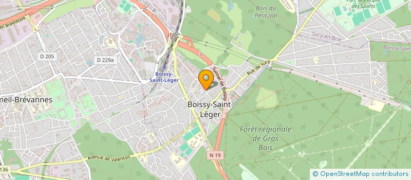 localisation de l'entreprise EXAUCE SECURITE PRIVEE à BOISSY-SAINT-LEGER