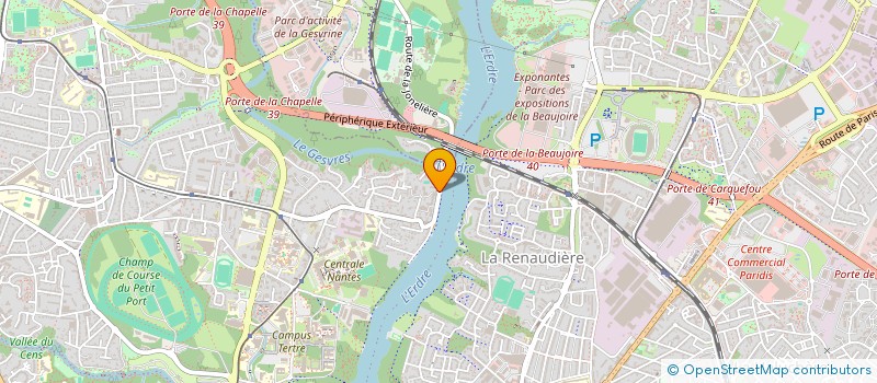 localisation de l'entreprise EXAUCIA BEAUTY  NANTES