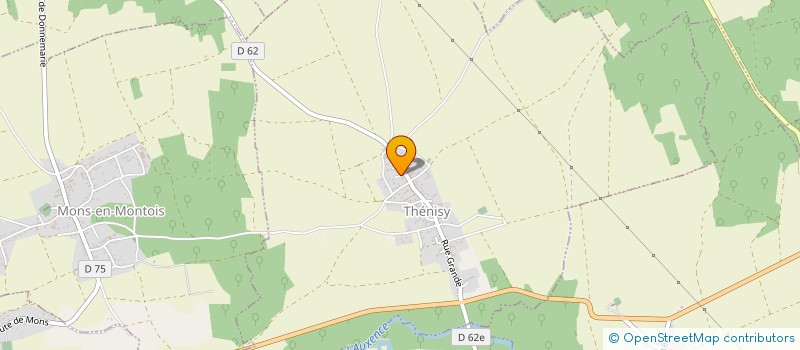 localisation de l'entreprise EXAUDIX à THENISY