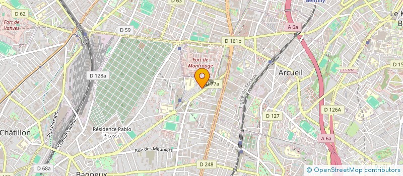 localisation de l'entreprise EXBRAYAT RODRIGUES à BAGNEUX