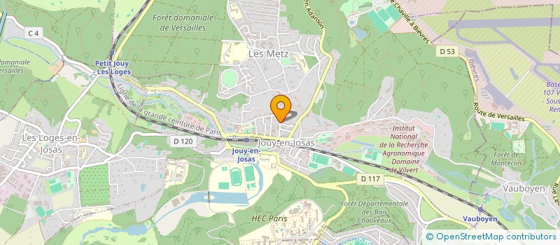 localisation de l'entreprise EXCALIBUR  JOUY-EN-JOSAS