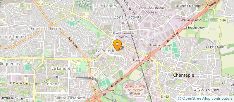 localisation de l'entreprise EXCALIBUR INTERNATIONAL FRANCE à RENNES