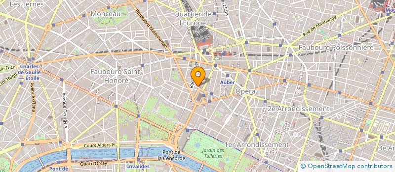 localisation de l'entreprise EXCALIBUR PRODUCTION à PARIS