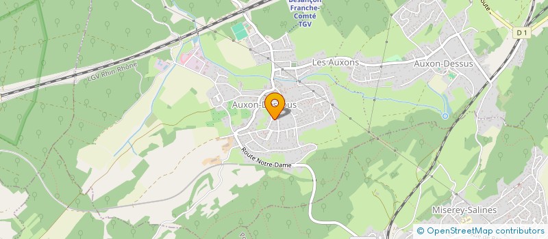 localisation de l'entreprise EXCALIBUR SARL  GENEUILLE