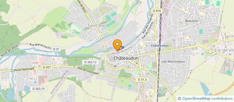 localisation de l'entreprise EXCALIMMO à CHATEAUDUN
