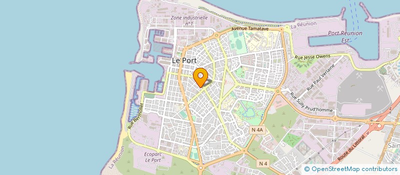 localisation de l'entreprise EXCAMAT à LE PORT