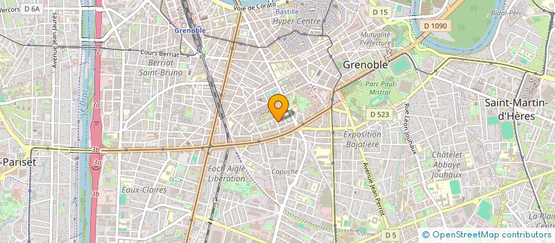 localisation de l'entreprise EXCEIDIS à GRENOBLE