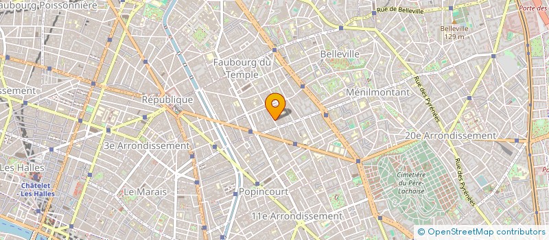 localisation de l'entreprise EXCEL  PARIS