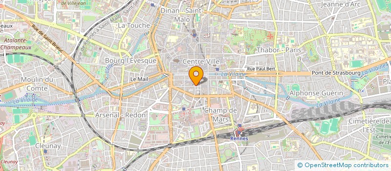 localisation de l'entreprise EXCEL CONSEIL à RENNES