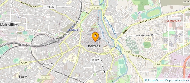 localisation de l'entreprise EXCEL ENERGIES RENOUVELABLES à CHARTRES