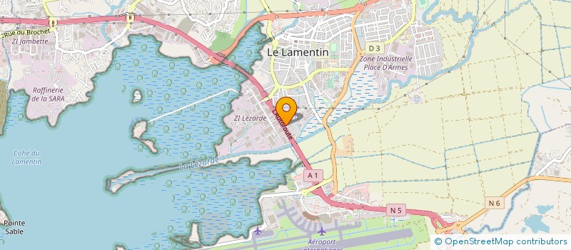 localisation de l'entreprise EXCEL LOCATION à LE LAMENTIN