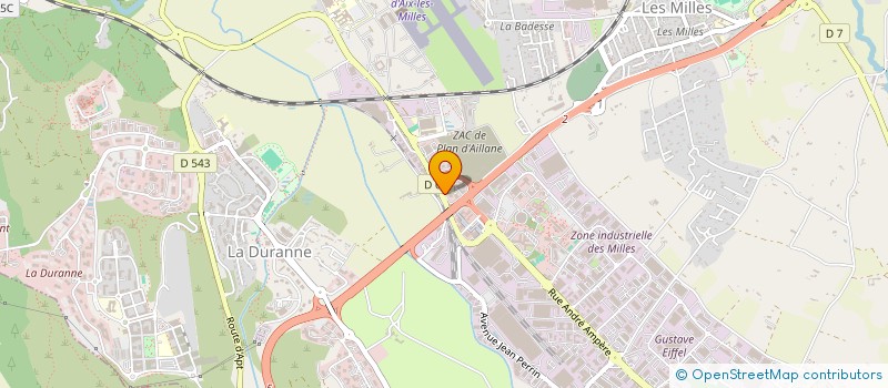 localisation de l'entreprise EXCEL MEDITERRANEE  SALON-DE-PROVENCE