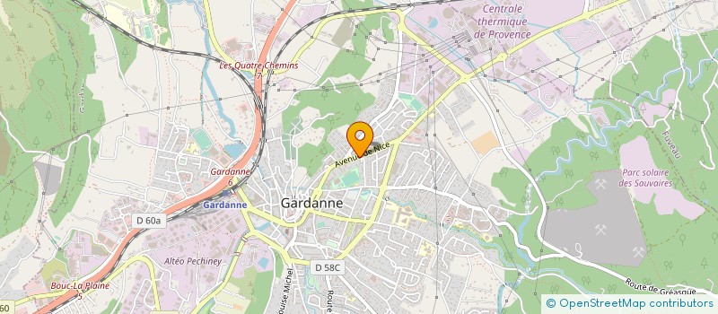 localisation de l'entreprise EXCEL STRUCTURE à MARSEILLE