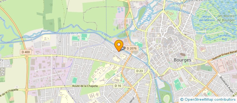 localisation de l'entreprise EXCELCLEAN à BOURGES