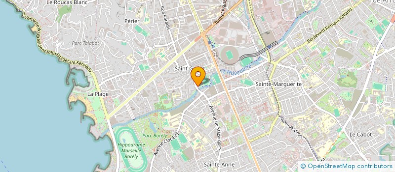 localisation de l'entreprise EXCELCO  MARSEILLE 8EME