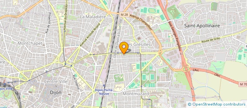 localisation de l'entreprise EXCELDEM à DIJON