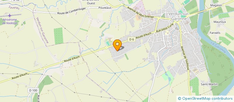 localisation de l'entreprise EXCELDIET PHARMA à VERDUN-SUR-GARONNE