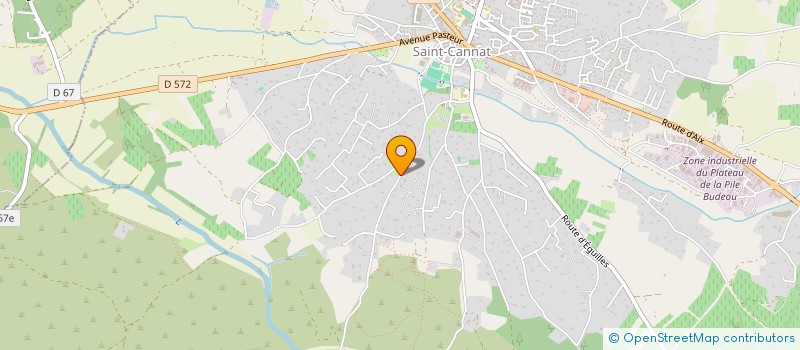 localisation de l'entreprise EXCELHIS  SAINT-CANNAT