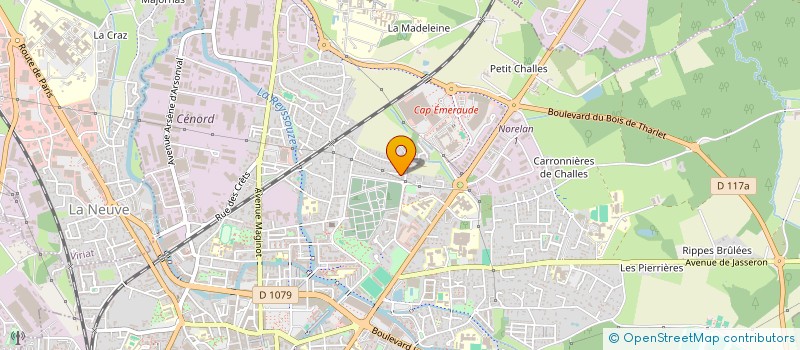 localisation de l'entreprise EXCELIA SOLUTIONS à BOURG-EN-BRESSE