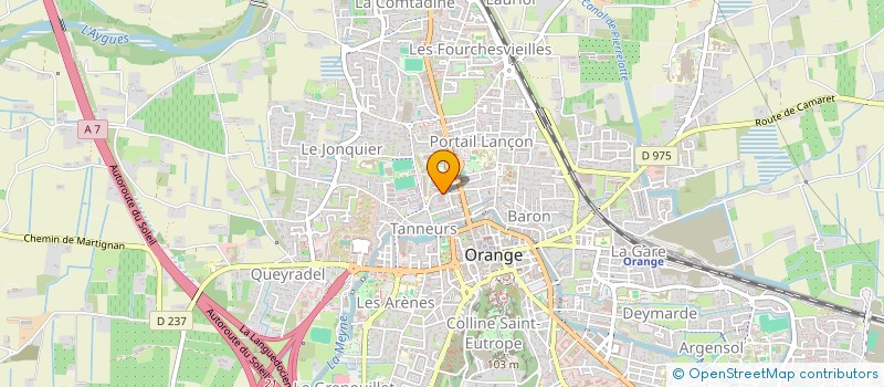 localisation de l'entreprise EXCELL à ORANGE
