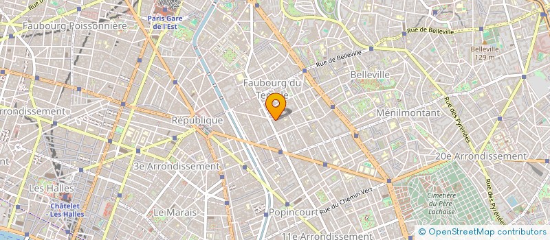 localisation de l'entreprise EXCELL  PARIS