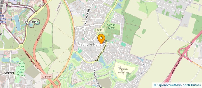 localisation de l'entreprise EXCELLART à MAGNY-LE-HONGRE