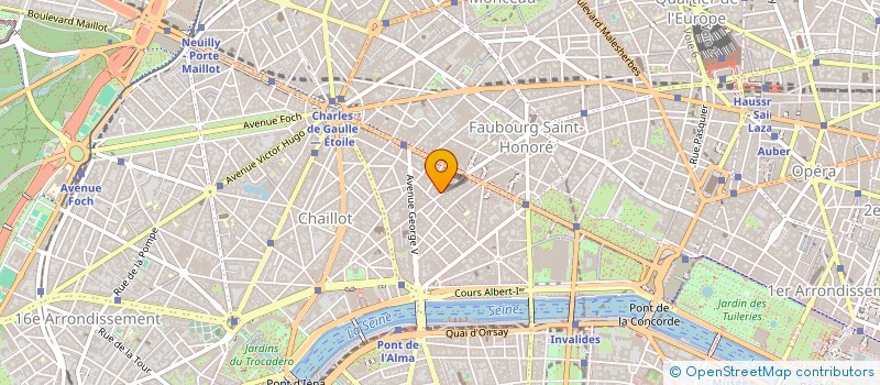 localisation de l'entreprise EXCELLENCE à PARIS