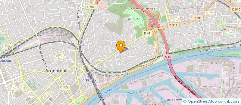 localisation de l'entreprise EXCELLENCE CARS  CERGY