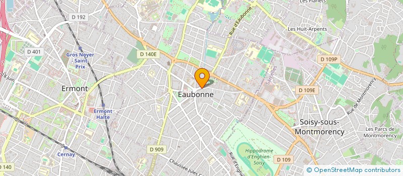 localisation de l'entreprise EXCELLENCE CARS 95 à EAUBONNE