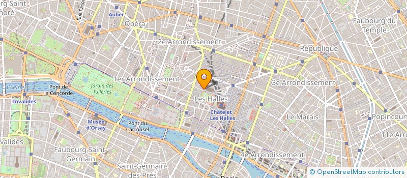 localisation de l'entreprise EXCELLENCE & COMPAGNIE à PARIS