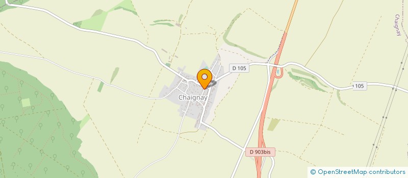 localisation de l'entreprise EXCELLENCE FRANCE  CHAIGNAY