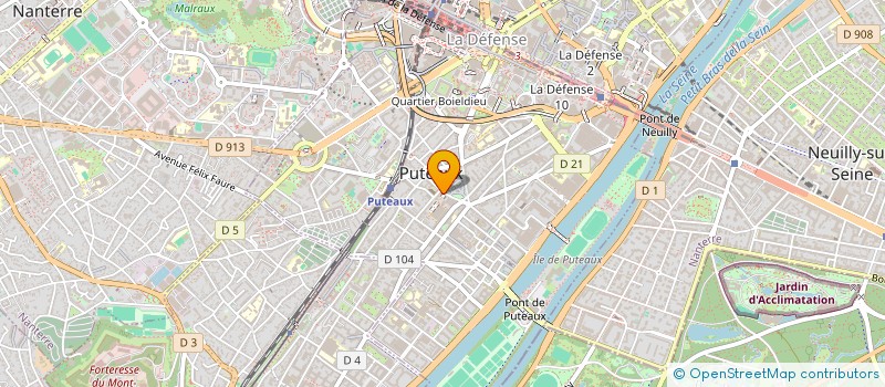 localisation de l'entreprise EXCELLENCE GESTION à PUTEAUX