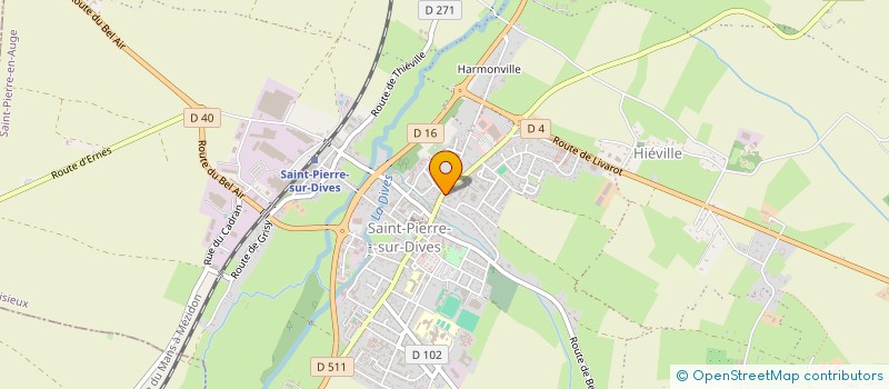 localisation de l'entreprise EXCELLENCE HUMANISME MANAGEMENT  SAINT-PIERRE-EN-AUGE