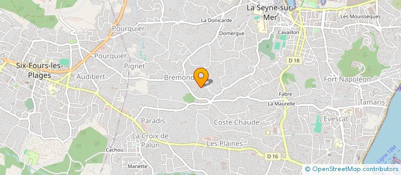 localisation de l'entreprise EXCELLENCE MENUISERIES ET RENOVATION  LA SEYNE-SUR-MER