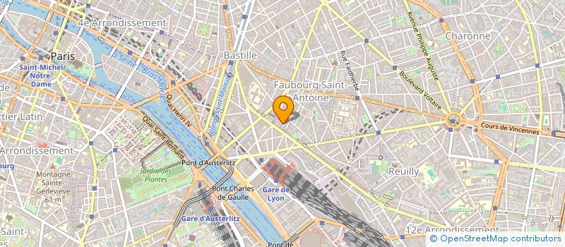 localisation de l'entreprise EXCELLENCE PROTEINES  PARIS