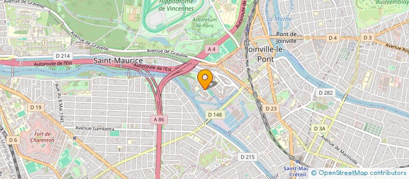 localisation de l'entreprise EXCELLENCE SECURITE PRIVEE à SAINT-MAURICE