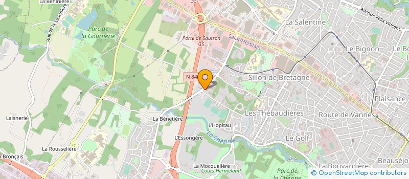 localisation de l'entreprise EXCELLENCE TAXI NANTES à SAINT-HERBLAIN