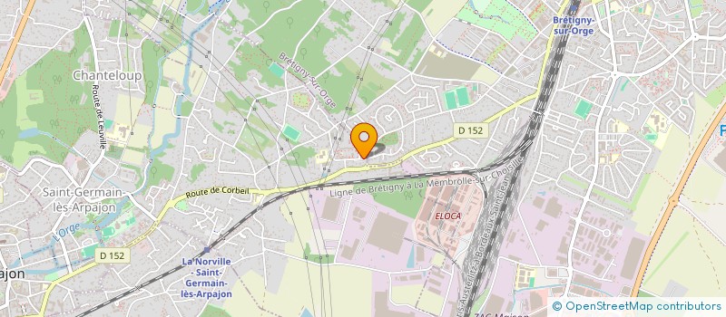 localisation de l'entreprise EXCELLENCE TEAM COOK  SAINT-GERMAIN-LES-ARPAJON