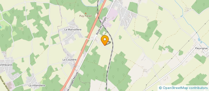 localisation de l'entreprise EXCELLENCE TOITURE  LA ROCHEFOUCAULD-EN-ANGOUMOIS