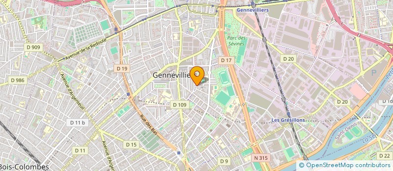 localisation de l'entreprise EXCELLENT IT à GENNEVILLIERS