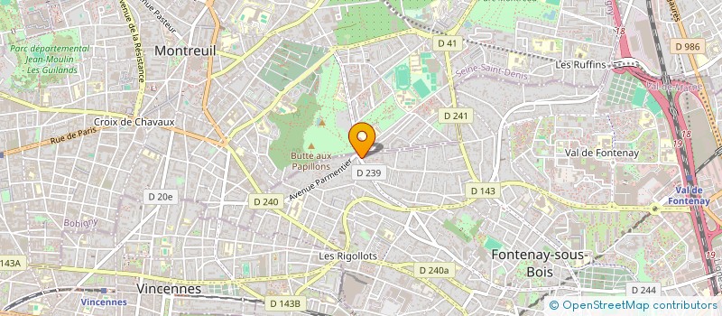localisation de l'entreprise EXCELLENTS EXCEDENTS à FONTENAY-SOUS-BOIS