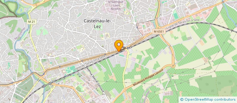 localisation de l'entreprise EXCELLIA FINANCE CONSEIL à CASTELNAU-LE-LEZ
