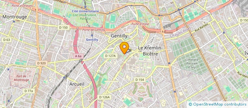 localisation de l'entreprise EXCELLIANCE RENOVATION à GENTILLY