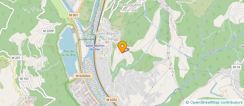 localisation de l'entreprise EXCELLIHOME  SAINT-MARTIN-DU-VAR