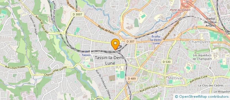 localisation de l'entreprise EXCELLIUM CONSOLIDATION  SAINT-ETIENNE